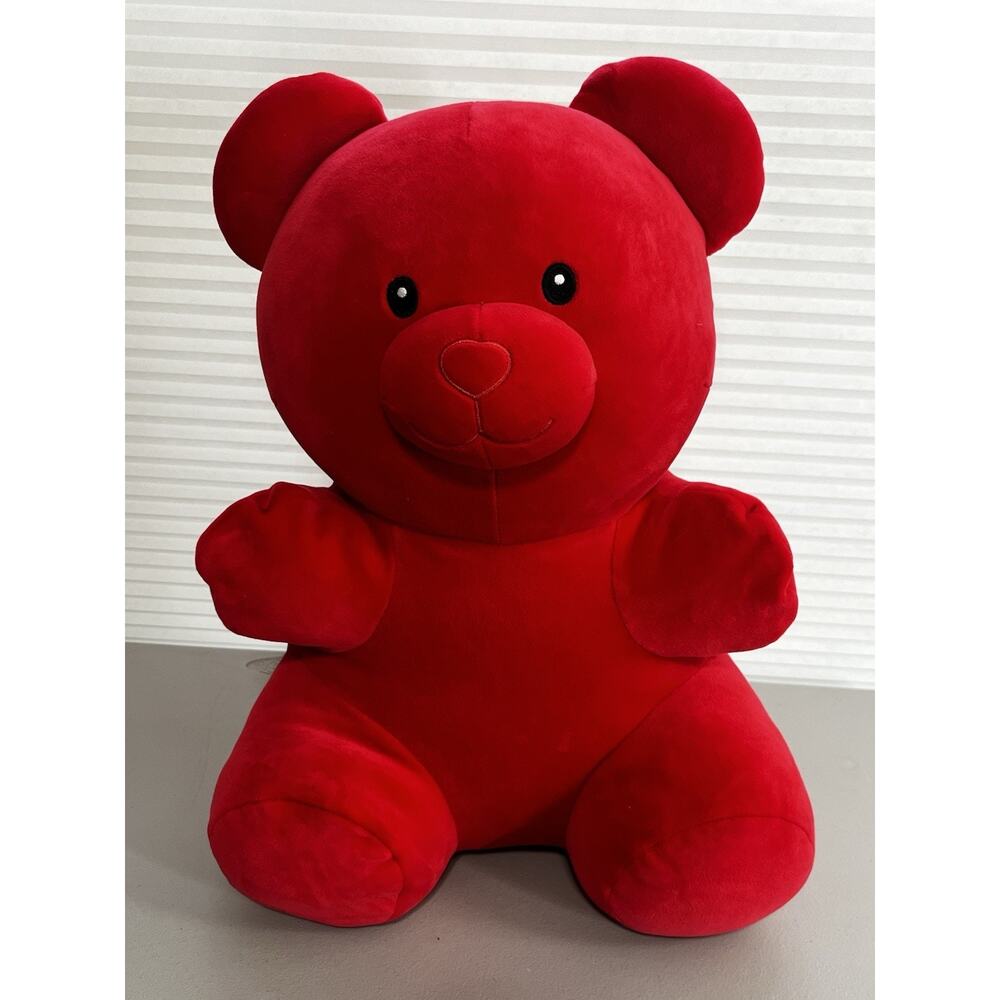 Red Gummy Bear Plush Stuffed Animal Teddy 16"
